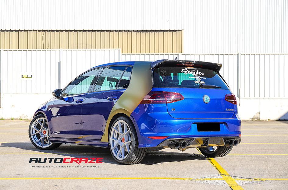 VOLKSWAGEN GOLF KPS BRUSHED WITH SILVER LIP